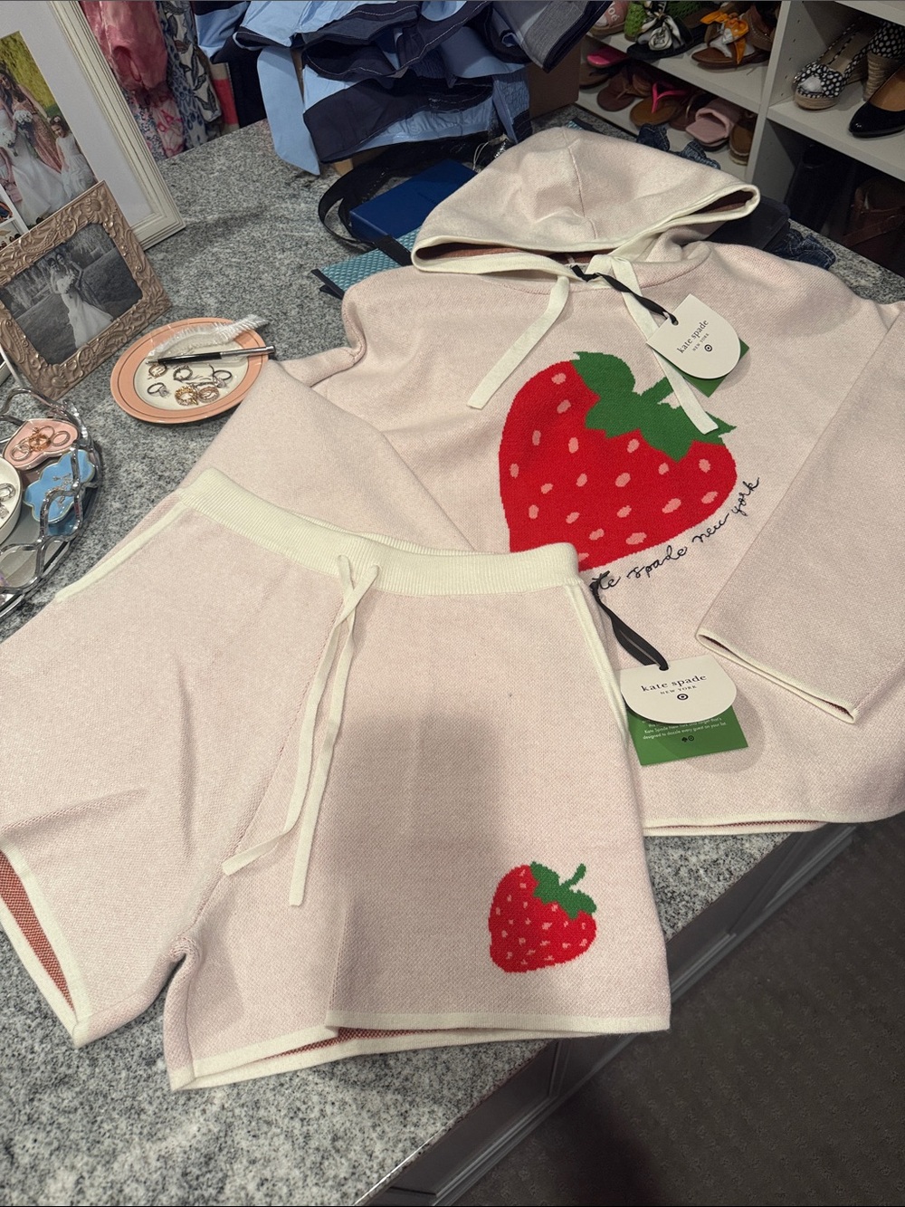Kate spade for target- sweater /shorts set